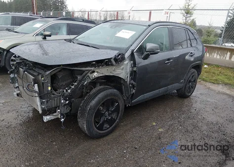 2021 Toyota Rav4 Hybrid Xle из США, поврежденный, VIN 2T3RWRFV9MW115257